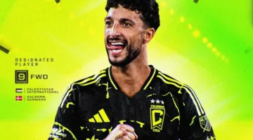 رسميًا.. كولومبوس كرو يُعلن عن انضمام وسام أبو علي، مهاجم الأهلي.