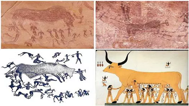 رسوم غريبة وكائنات مشوهة: اكتشافات مذهلة من كهف الوحوش في الوادي الجديد (صور) رسوم غريبة وكائنات مشوهة: اكتشافات مذهلة من كهف الوحوش في الوادي الجديد (صور)