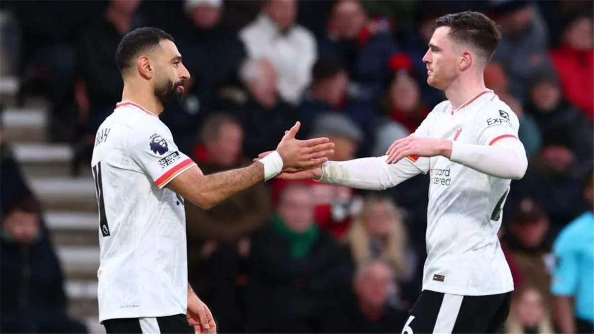 روبرتسون يوضح تأثير محمد صلاح ونجوم ليفربول مع التعاقدات الجديدة روبرتسون يوضح تأثير محمد صلاح ونجوم ليفربول مع التعاقدات الجديدة