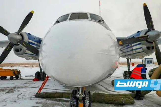 روسيا تعلن عن اكتشاف الطائرة المفقودة وهي مشتعلة