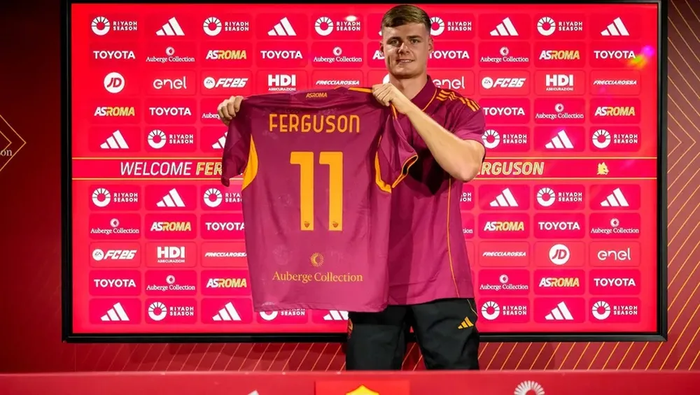 روما الإيطالي يضم المهاجم الأيرلندي إيفان فيرجسون للعب في صفوفه. روما الإيطالي يضم المهاجم الأيرلندي إيفان فيرجسون للعب في صفوفه.