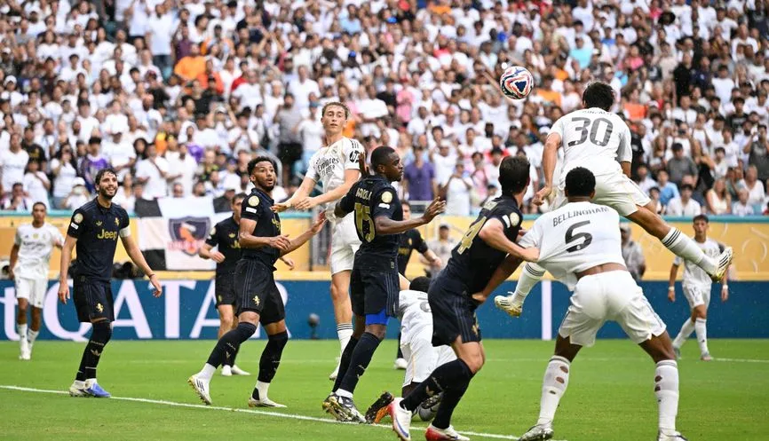 ريال مدريد يتجاوز يوفنتوس ويبلغ ربع نهائي كأس العالم ريال مدريد يتجاوز يوفنتوس ويبلغ ربع نهائي كأس العالم