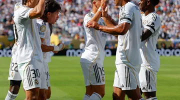 ريال مدريد يتغلب على بروسيا دورتموند ويتأهل لنصف نهائي كأس العالم