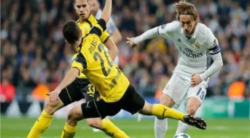 ريال مدريد يلتقي مع دورتموند في مباراة مثيرة بالدوري العالمي للأندية