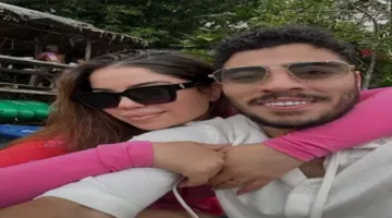 زوجة أكرم توفيق الثانية تُرسل له رسالة قبل رحلته إلى قطر