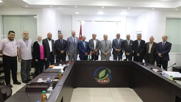 زيارة وفد من أبرز الخبراء الزراعيين المصريين إلى المركز الوطني للبحوث الزراعية في الأردن