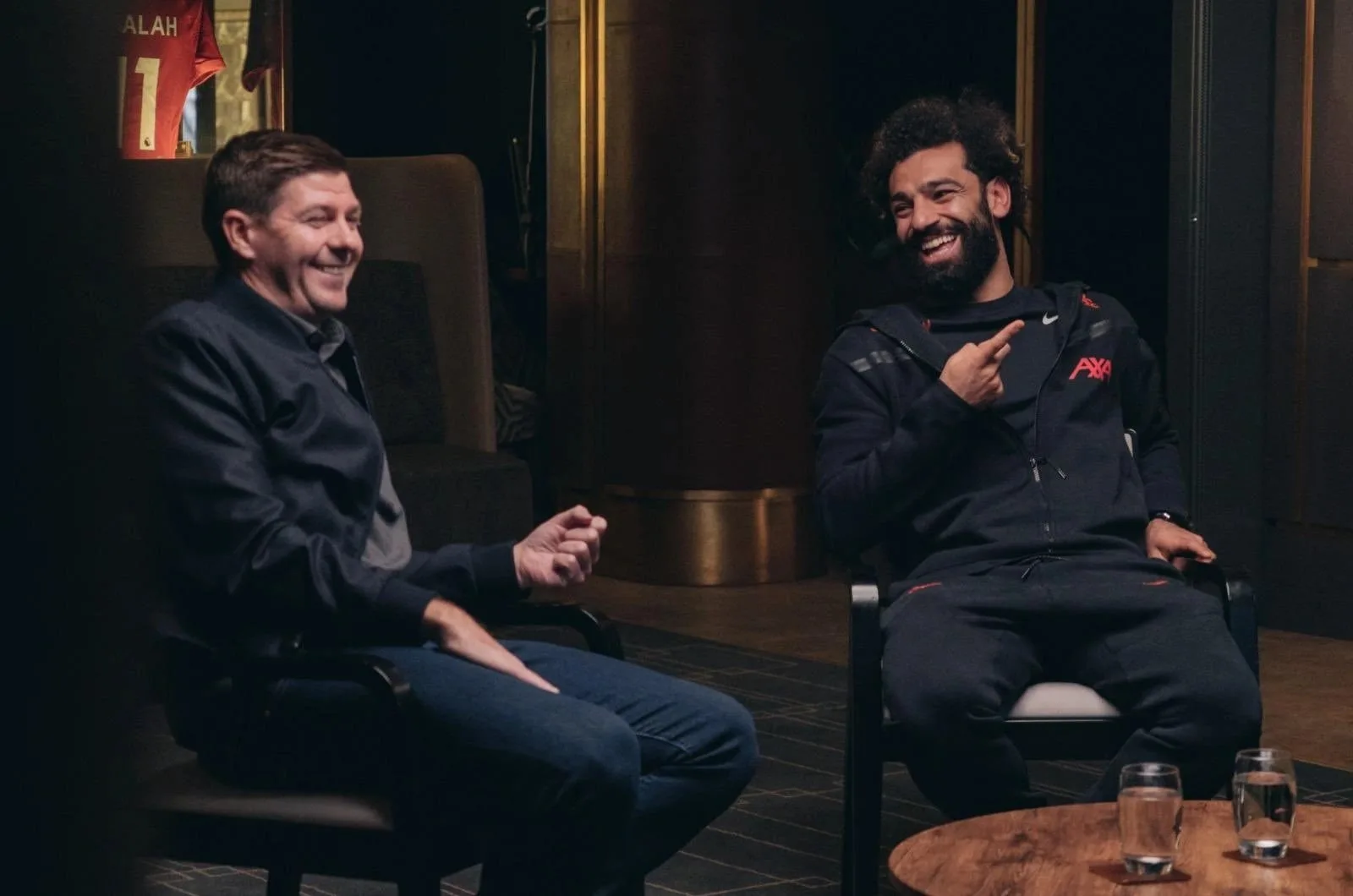 ستيفن جيرارد يتحدث عن محمد صلاح: كنت أود اللعب معه.