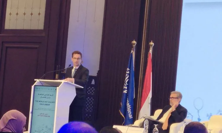 سفير سلوفينيا: عمالة الأطفال في العالم تسرق منهم براءتهم ويجب علينا تسريع المبادرات لمواجهتها