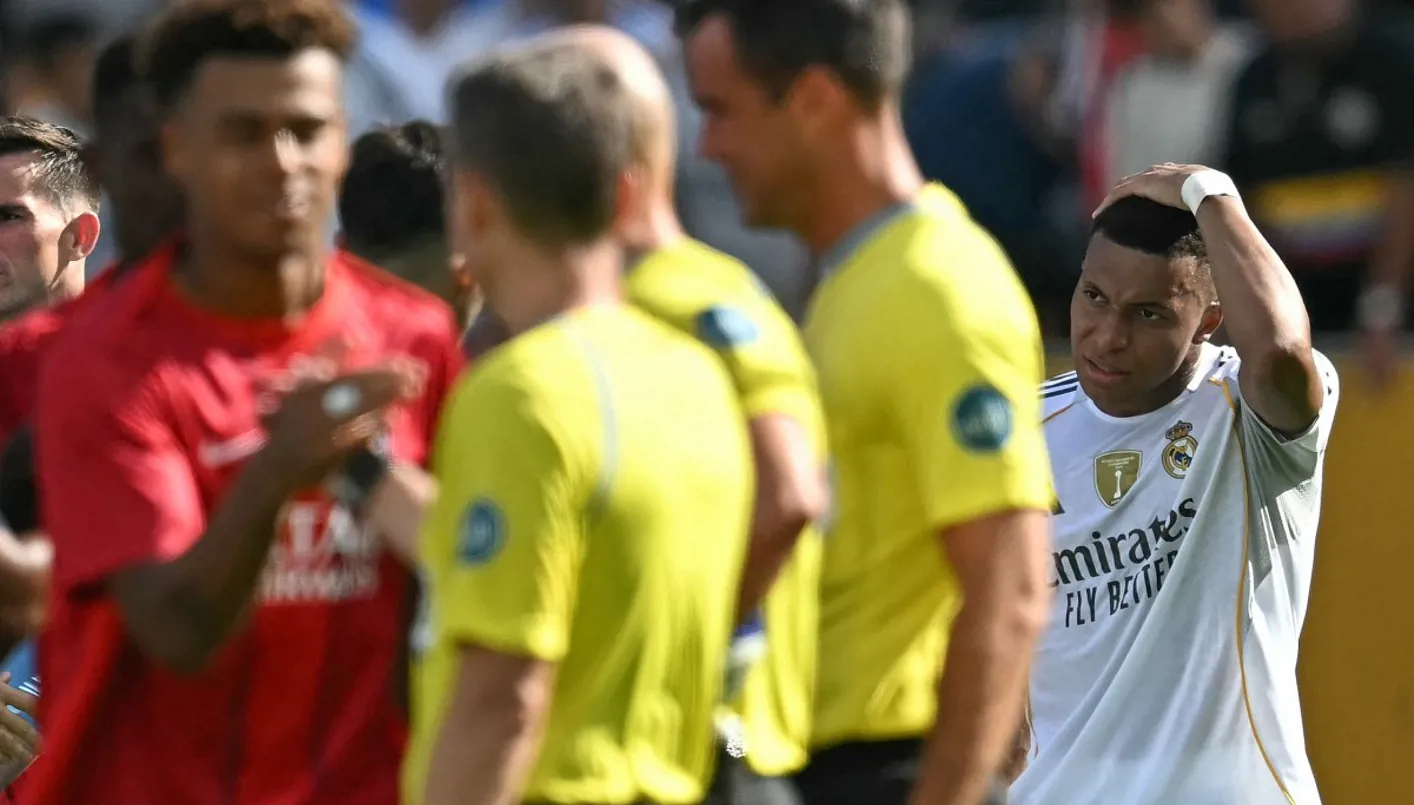 سفينة ريال مدريد لا تستوعب مبابي وفينيسيوس معًا سفينة ريال مدريد لا تستوعب مبابي وفينيسيوس معًا