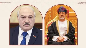 سلطان البلاد يبارك رئيس جمهورية بيلاروس.