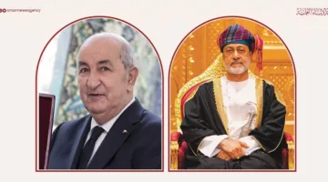 سلطان البلاد يبارك لرئيس الجزائر