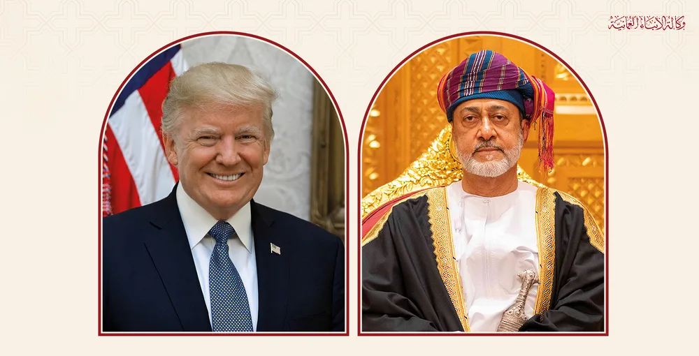 سلطان البلاد يبعث تهانيه إلى رئيس الولايات المتحدة