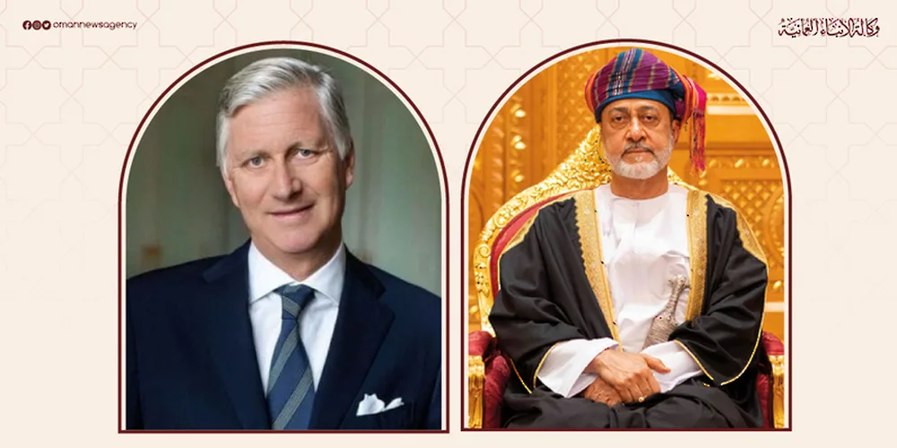 سلطان البلاد يُهنئ ملك بلجيكا المبارك