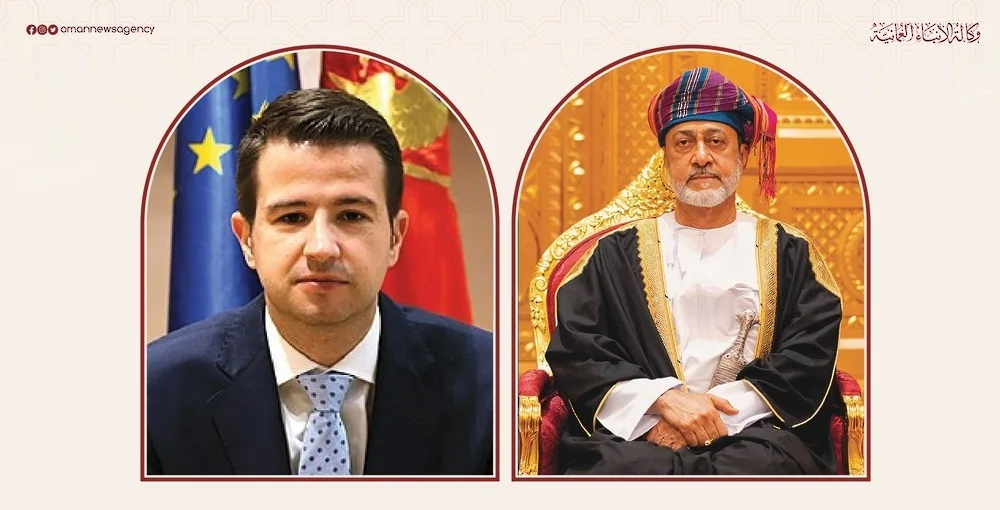 سلطانُنا الموقر يُعرب عن تهانيه لرئيس جمهورية الجبل الأسود