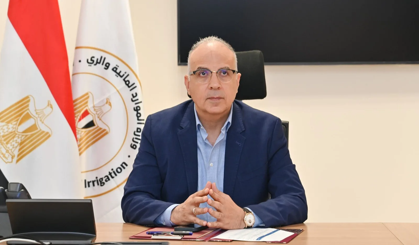 سويلم يراقب تطورات “مشروع إدارة مياه دلتا النيل” استعدادًا لإطلاق المرحلة الثانية من المبادرة. سويلم يراقب تطورات “مشروع إدارة مياه دلتا النيل” استعدادًا لإطلاق المرحلة الثانية من المبادرة.