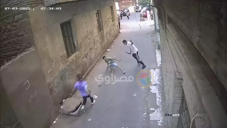 شخص متاثر بفيديو أثار الفزع في الجيزة شخص متاثر بفيديو أثار الفزع في الجيزة