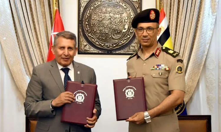 شراكة بين “الفنية العسكرية” وشركة الإنتاج الحربي لتنظيم مؤتمر علمي دولي شراكة بين “الفنية العسكرية” وشركة الإنتاج الحربي لتنظيم مؤتمر علمي دولي
