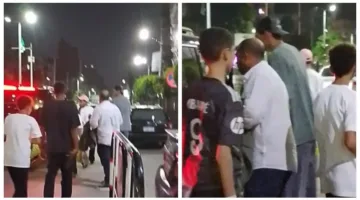 شريف إكرامي يدعم رمضان صبحي خلال استجوابه في النيابة (صور)