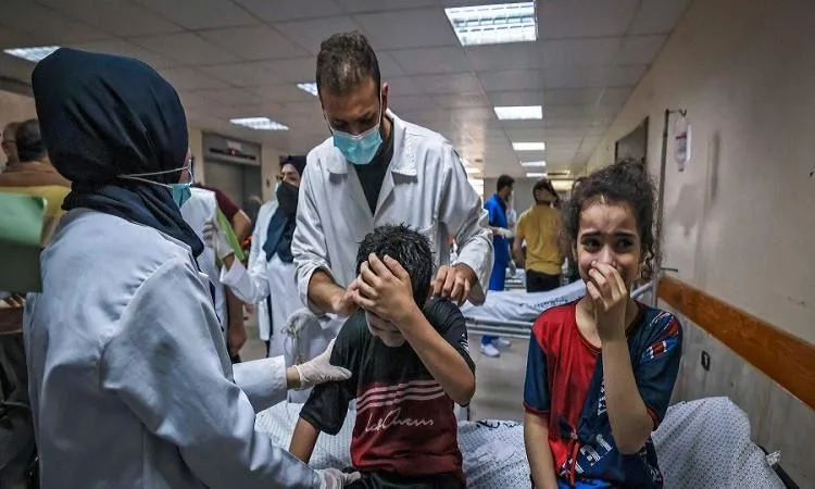 صحة غزة: انتشار التهاب السحايا وامتلاء معظم المستشفيات بالأطفال. صحة غزة: انتشار التهاب السحايا وامتلاء معظم المستشفيات بالأطفال.
