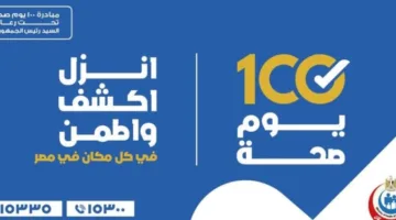 حملة 100 يوم للصحة توفر 19,253,000 خدمة طبية مجانية على مدار 13 يوماً