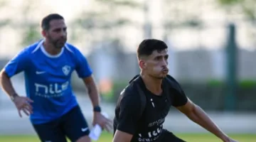 صلاح مصدق يشارك في تدريبات تعويضية خلال حصة تدريبية للزمالك