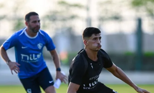 صلاح مصدق يشارك في تدريبات تعويضية خلال حصة تدريبية للزمالك صلاح مصدق يشارك في تدريبات تعويضية خلال حصة تدريبية للزمالك