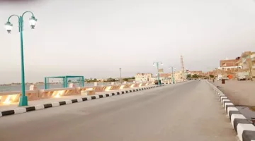 صور: بدء تطوير كورنيش بحيرة قارون في الفيوم