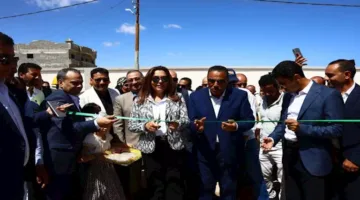 صور: تدشين المجزر الحديث في مدينة الحمام بتكلفة 35 مليون جنيه