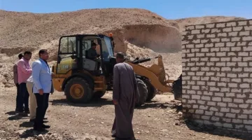صور: رئاسة الطود تطلق حملة شاملة لاستعادة أملاك الدولة في الأقصر