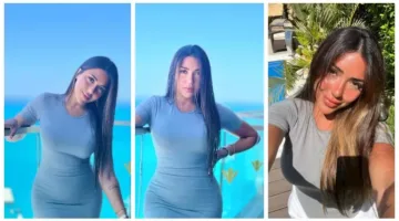صور: سارة سلامة تتألق بإطلالة ساحرة على الشاطئ