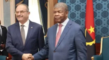 صورة.. رئيس أنغولا يستقبل وفد شركة المقاولون العرب