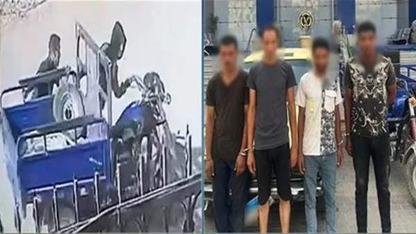 ضبط المتهمين بسرقة تروسيكل في القاهرة على يد عاطل واستعادة المسروقات