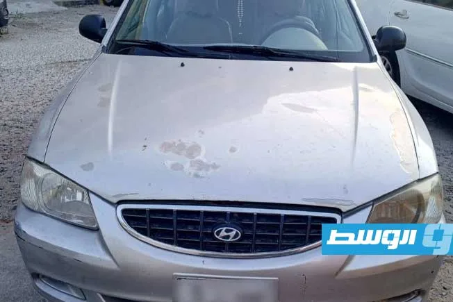 ضبط مركبة مطلوبة من قبل إدارة مرور طرابلس
