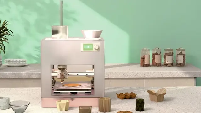 طابعة ثلاثية الأبعاد تحول بقايا الطعام إلى أداوات منزلية طابعة ثلاثية الأبعاد تحول بقايا الطعام إلى أداوات منزلية