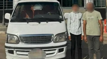 طفل يقود ميكروباص في الجيزة دون علم والده