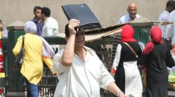 طقس حار جداً في معظم المناطق، ودرجة الحرارة في القاهرة تصل إلى 36 درجة في الظل