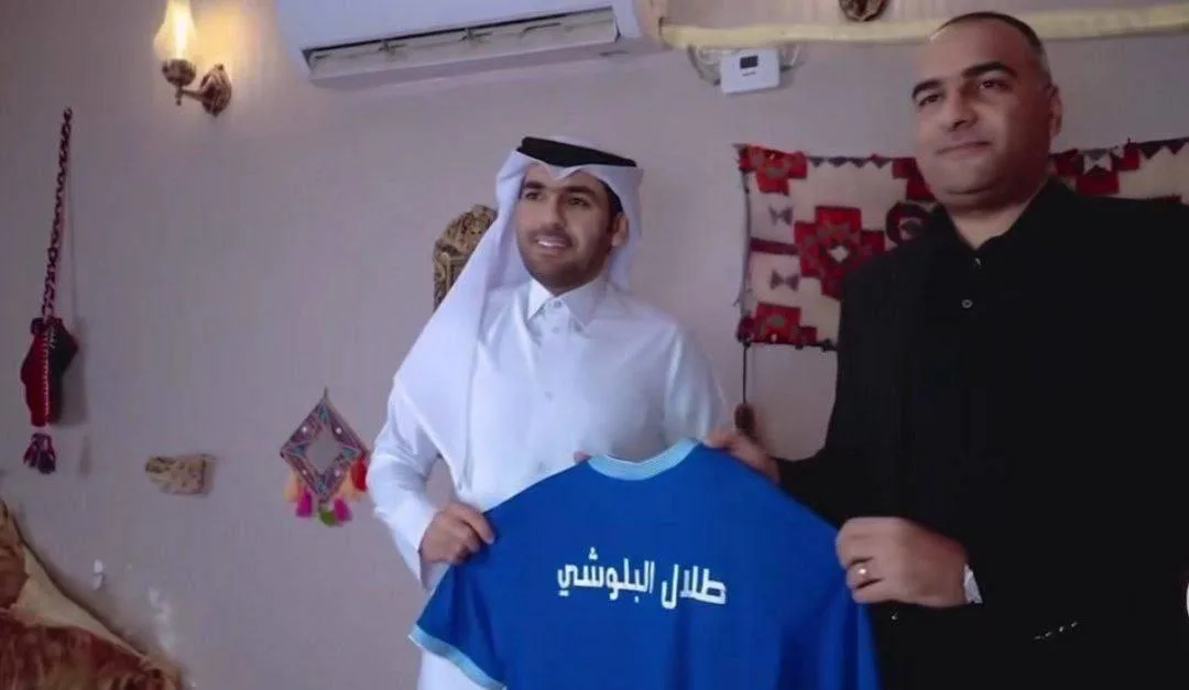 طلال البلوشي arrives in Baghdad to oversee student training. طلال البلوشي arrives in Baghdad to oversee student training.