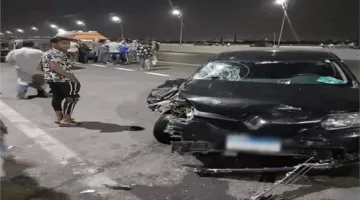 عادوا من الإجازة الصيفية إلى المستشفى.. 13 شخصاً مصاباً جراء تصادم سيارة خاصة مع ميكروباص في دمياط الجديدة.