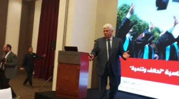 عاشور: نعمل على إعداد أول خريطة بحثية لمتطلبات أقاليم مصر من مشاريع التنمية.