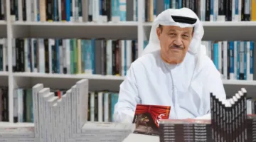 عبد الله صالح يوقع كتاب “طوايا” في مكتبة محمد بن راشد