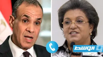عبدالعاطي يعلن لتيتيه تأييد مصر لمبادرات الأمم المتحدة من أجل بدء عملية سياسية في ليبيا