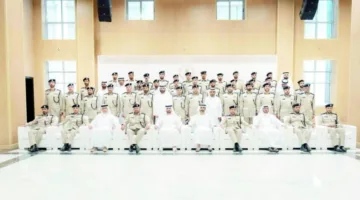عبدالله بن سالم يثني على عمل أفراد الشرطة في الشارقة