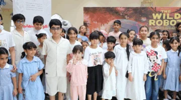 عرض أفلام للأطفال في دبا الحصن