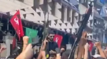 عرض مسلح في وسط بيروت يثير الجدل (فيديو)