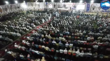 عقد أكبر تجمع جماهيري في الصعيد بحضور 10 آلاف مواطن لدعم مرشحي “مستقبل وطن” في نصر النوبة بأسوان.