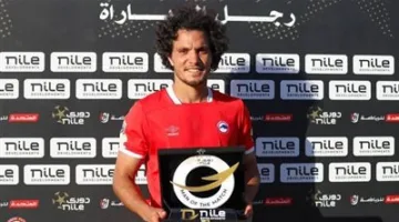 عمرو السيسي، لاعب في موردن سبورت: كنت أعاني من فتق، والحمد لله عدت إلى الملعب.