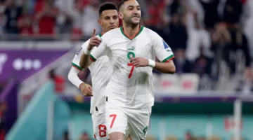 عملاق البرازيل يخطط للتفاوض مع حكيم زياش
