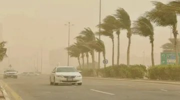 عواصف رملية تؤثر على الرياض