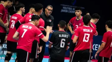 غداً.. منتخب الناشئين للطائرة يلتقي بولندا في آخر جولات المجموعات في بطولة العالم