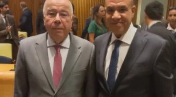 وزير الخارجية يلتقي مع الوزير البرازيلي خلال المؤتمر الدولي لحل القضية الفلسطينية سلميًا في نيويورك